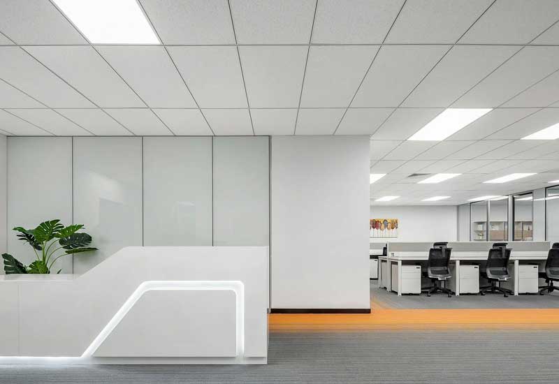 278平米中牟廠房辦公室裝修施工效果圖